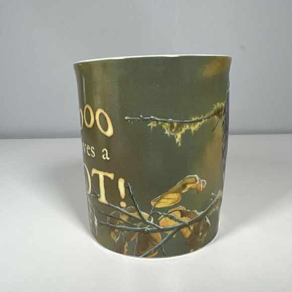 Sculpted Mug WHO GIVES A HOOT - OWL by Susan Bourdet - Picture 5 of 7